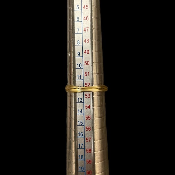 3 for $15 gold wire wrapped amethyst ring - Picture 3 of 3